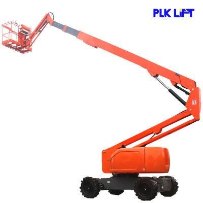 12m 18m Tracked Boom Lift Machine Articulating Cherry Picker