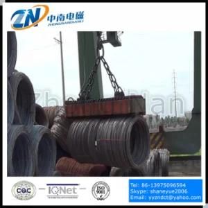 Special Designed Electric Magnet Lifter for Wire Rod Coil Lifting Instead of C-Hook MW19-54072L/1