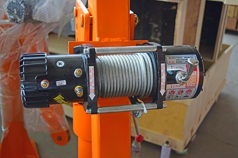 500kg/1000kg Pickup Jib Crane with Battery 12V/24V Powered