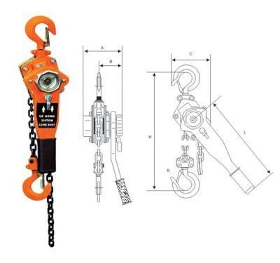 Prices Hand Manual Operated Lever Chain Hoist Lever Block