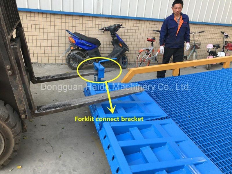 High Quality Mobile Yard Ramp for Container Loading and Unloading