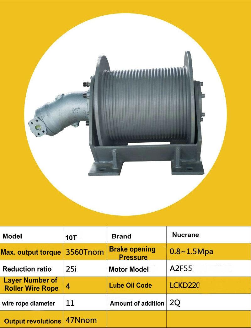 Custom Design 15 Ton Hydraulic Small Boat Anchor Winches