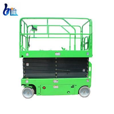 12m Hydraulic Construction Elevator Self Propelled Electric Scissor Lift