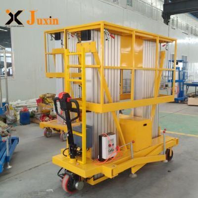 8m Aluminium Alloy Mobile Hydraulic Lift Ladder
