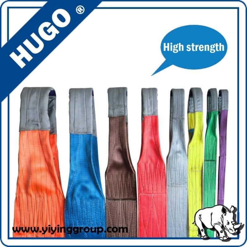 Heavy Duty Customized Anchor Hot Product Belt Lifting Sling Flat Webbing Sling for Big Bag