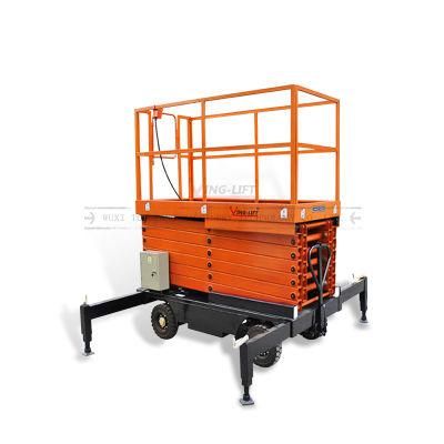 Scissor Electric Mobile Aerial Working Platform