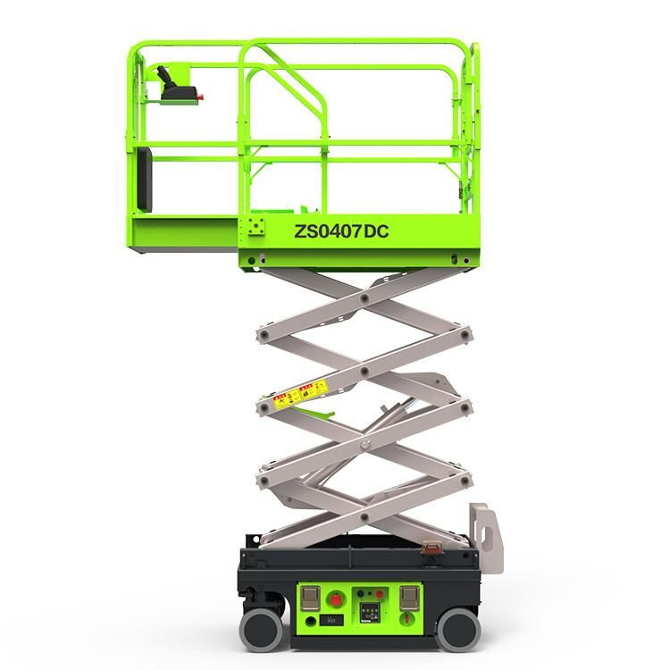 Zoomlion Zs0407DC 4m Micro Scissor Lift with AC Battery