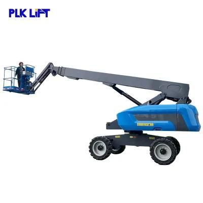 Plk Telescopic Hydraulic Work Platform Boom Lift Price 10m to 50m