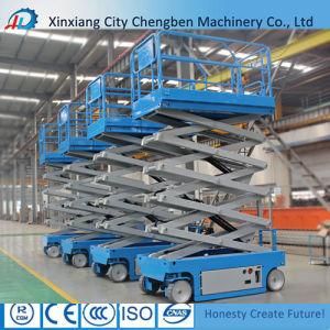 Move Freely Small Stainless Steel Scissor Lift Table
