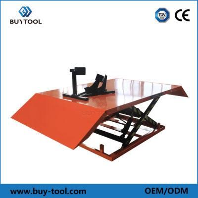 Low Profile Motorcycle Electric Scissor Lift Table