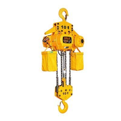 Dele Dlhk-15ton Fixed Small Lifting Hoist Electric Chain Hoist Crane Hoist and Chain Hoist