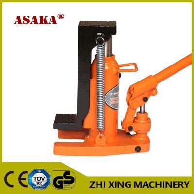 Small Lifting Equipment 10 Ton Hydraulic Swivel Toe Jack