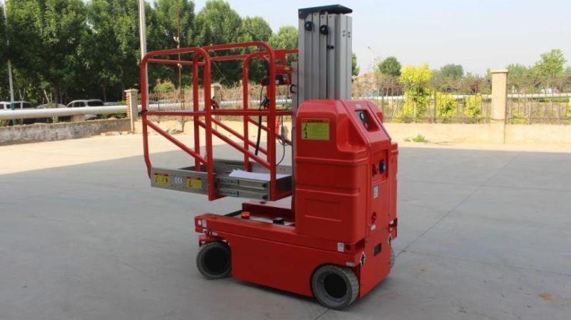 Indoor Outdoor Aerial Work DC Power Hydraulic Lifting Machine with CE Approval