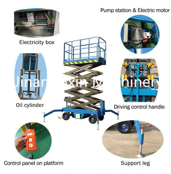 Adjustable Mobile Industrial Portable Work Platforms