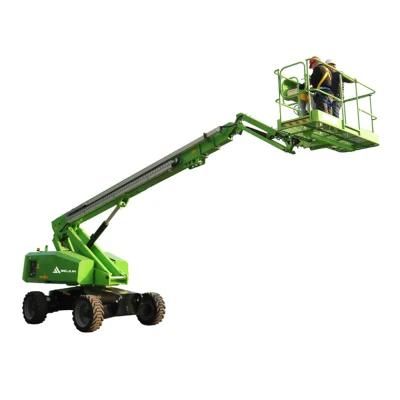 Articulated Telescopic Towable Diesel Engine Spider Boom Lift Mini Mobile Trailer Mounted Lift