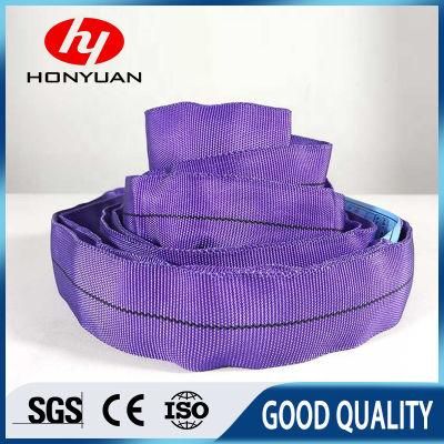 Weight Belt Strap Polyester Lifting Webbing Sling with Cheap Price