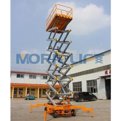 Ce Hydraulic Electric Mobile Scissor Lift Platform Price