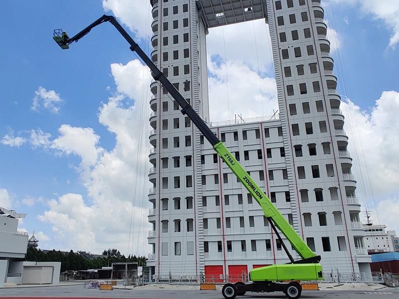 Zoomlion 40m Aerial Work Platform Zt38j Telescopic Boom Man Lift