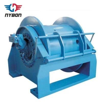Punching Hole Free Fall Hydraulic Winch for Pile Driver