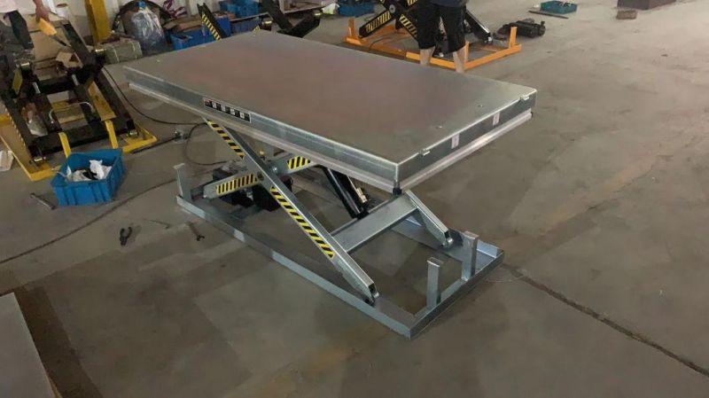 CE ISO Qualified Electric Motorized Scissor Lifting Platform Lift Table