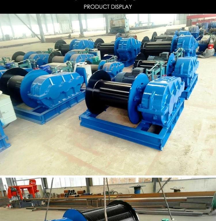 High-Quality Electric Winches Made in China Are Used in Construction, Mining, and Upgrading