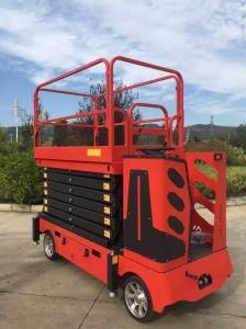 New 6-11m Electric Scissor Lift with CE