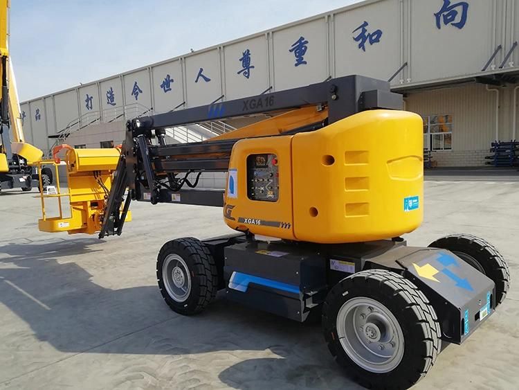 China Xga16 Cheap 16m Small Hydraulic Articulated Boom Lift
