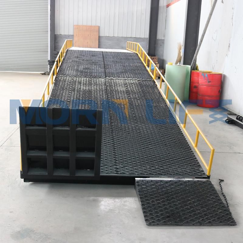 Ce ISO Folding Container Forklift Load Ramp for Warehouse
