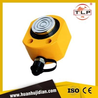 Taizhou Yuhuan Tlp Single-Acting Low Height Mini Hydraulic Cylinder 10t20t30t50t100t