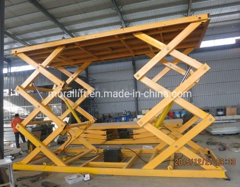 3000kg Capacity Stationary Hydraulic Scissor Mini Lift