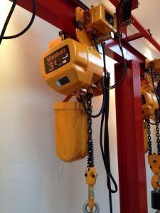 3 Ton with Monorail Trolley Type Electric Chain Hoist