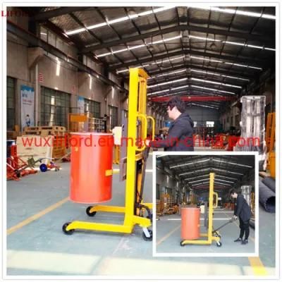 China Factory Price Manual 400kg Drum Lifter Hydraulic Drum Stacker