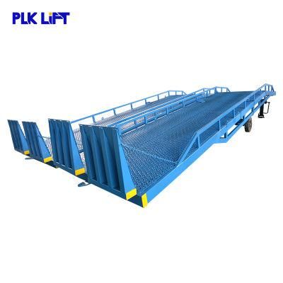 6t-15t Adjustable Steel Net Anti Slip Platform Dock Ramp