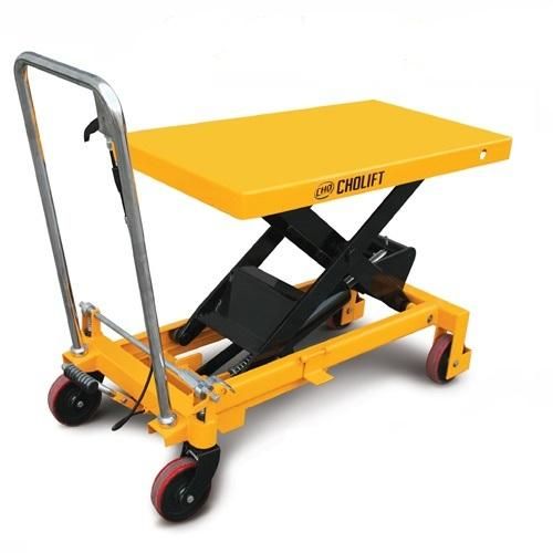 Hydraulic Scissor Lift Table Truck 350kg Load Capacity