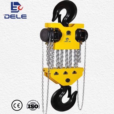 Cheap Price 15 Ton Chain Pulley Block Modern Construction Equipments Lifting Hoist Top Selling Chain Pulley Block