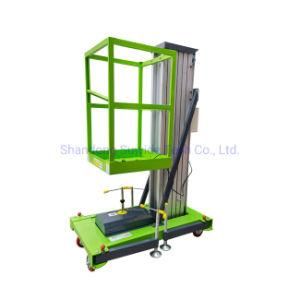 Mobile Aluminum Electric Man Lift Order Picker Aerial Work Platform Lift Tables