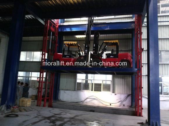 Hydraulic Guide Rail Car Elevator Lift with CE