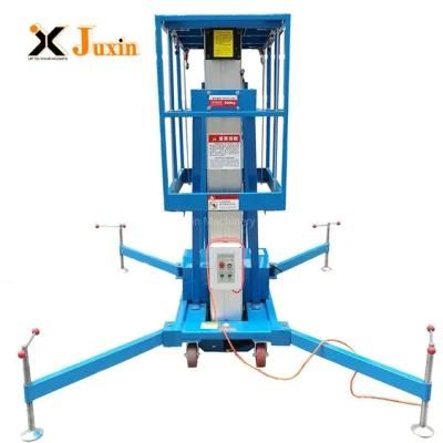 Hydraulic Ladder Aluminum Goods Lift Telescopic Mast Lift