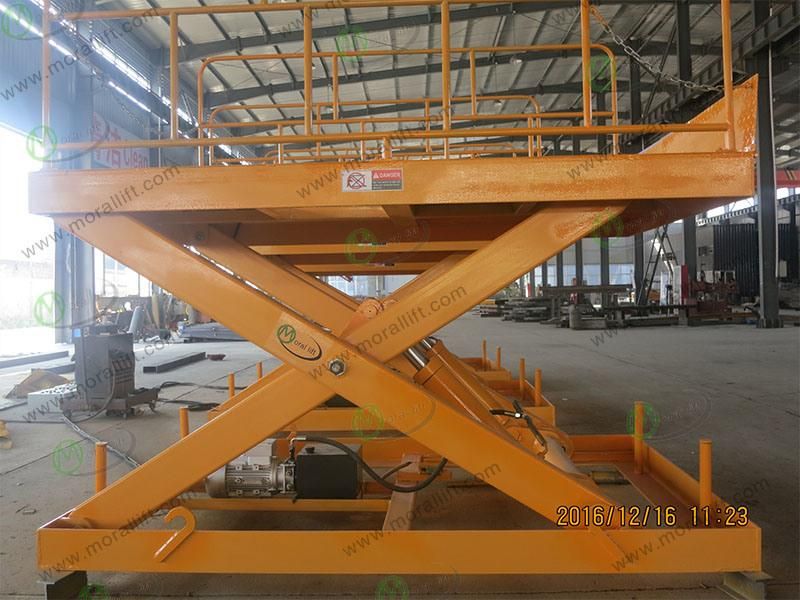 Hydraulic Portable Scissor Mini Lift for Cargo