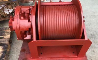 15 Ton Hydraulic Winch Used for Marine Winch
