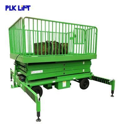 Hot Sales 6m Semi Electric Scissor Lift Platform with Ce