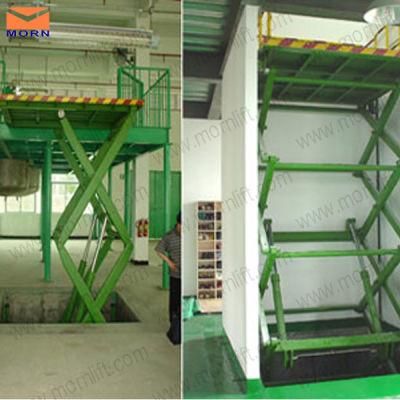 Hydraulic Electric Scissor Freight Elevator