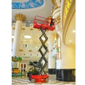 Manufacturer Electric Shanghai Scissor Lift 6-12m Lifting Height Gold Supplier in China