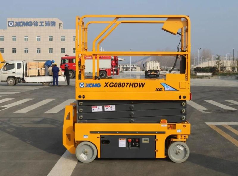 Hot Sale XCMG 8m Gtjz0607 Mobile Scissors Lift Aerial Work Platform for Sale