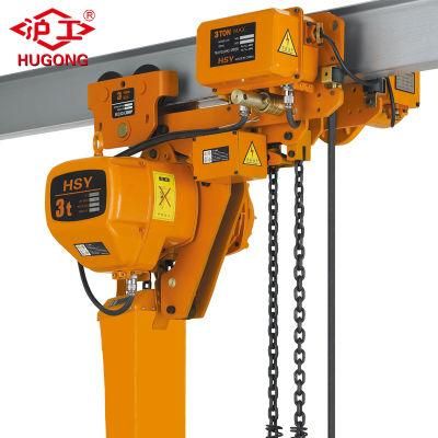 Small Crane Electric Chain Hoists/Low Headroom Hoists (HSY)