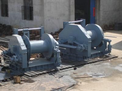 150t Double Drum Marine Hydraulic Anchor Winch