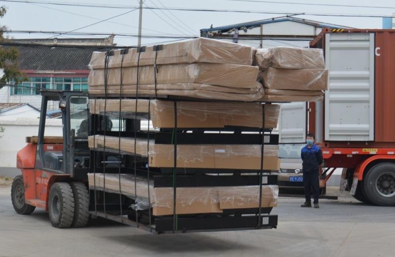 Automatic Stationary Fixed Hydraulic Dock Leveller and Dock Shelter for Warehouse Loading Platforms