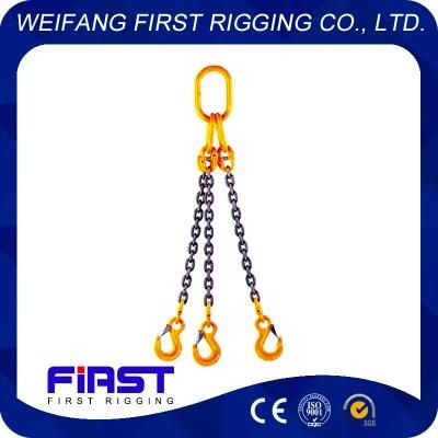 Grade 80 Alloy Steel Three Legs Chain Sling