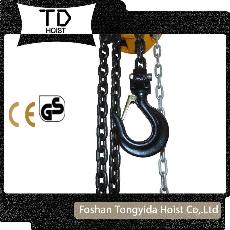 Hot Selling 1ton to 10ton Chain Block Super Lux Chain Hoist