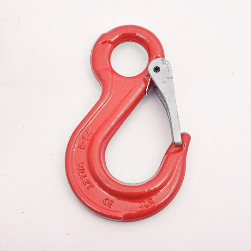 G80 G100 Eye/Clevis Sling/Safety Hook with Latch for Lifting